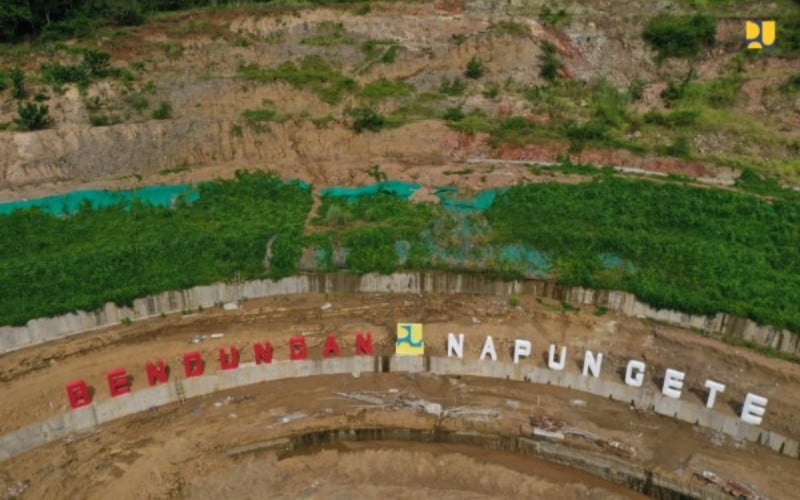  Waduk Napun Gete Diresmikan, NTT Punya Tiga Bendungan