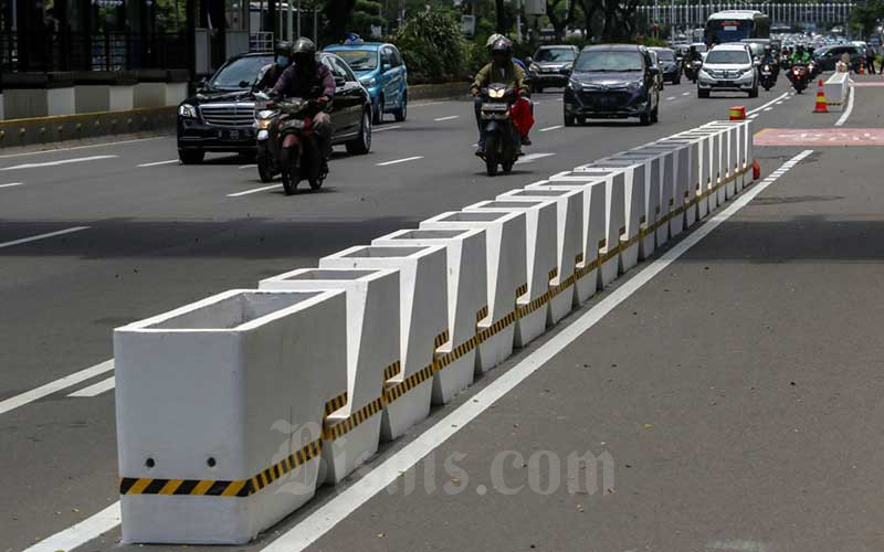  Pemprov DKI Jakarta Akan Membangun Jalur Sepeda Permanen di Kawasan Sudirman-Thamrin
