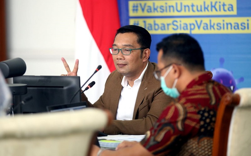  Ridwan Kamil Lantik Lima Kepala Daerah di Gedung Merdeka Besok
