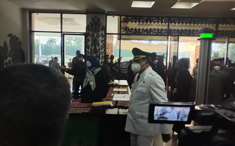  Terapkan Prokes Ketat, Gubernur Lampung Lantik 7 Kepala Daerah