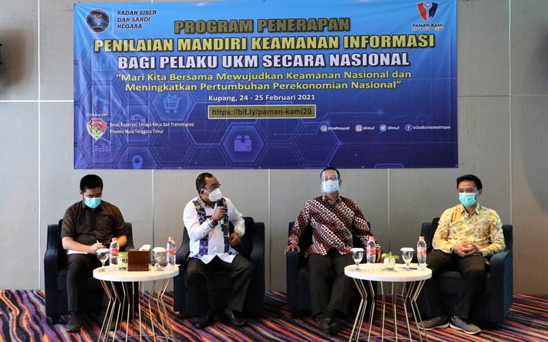  BSSN Gelar Program Keamanan Informasi untuk Pelaku UKM di Kupang