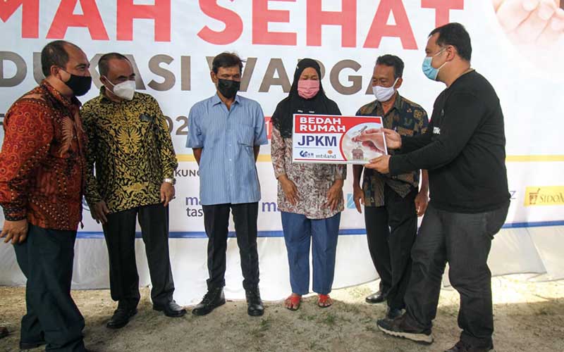  Jurnalis Peduli Kesehatan Masyarakat Gelar Bedah Rumah di Tangerang Banten