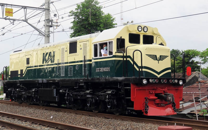  KAI Hadirkan Livery Lokomotif Kereta Era 1953–1991