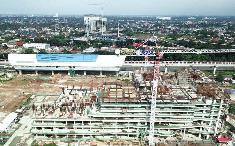  Proyek LRT City Ciracas Urban Signature Dikebut, Serah Terima 2022
