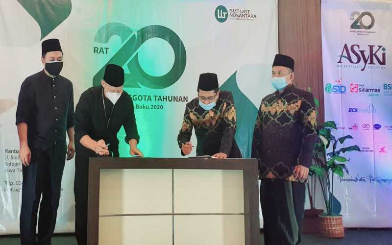  Layani Setoran Haji, UUS Bank Sinarmas Gaet Koperasi Syariah BMT UGT Nusantara