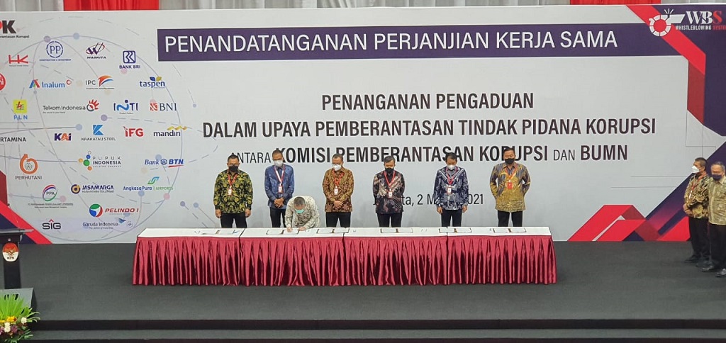  Tingkatkan Upaya Pencegahan Korupsi dan Whistleblowing System, Angkasa Pura I dan KPK Sepakat Jalin Kerja Sama