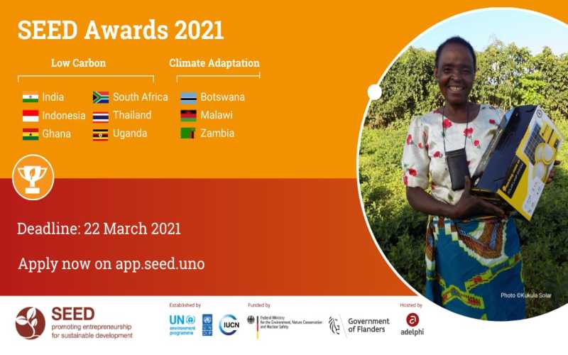  Dukung Semangat Kewirausahaan, PBB Kembali Jalankan Program SEED Award 2021