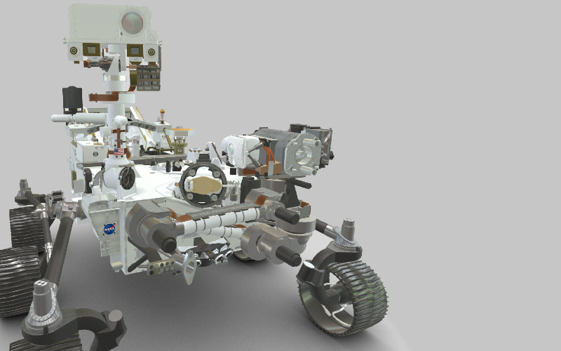 Mobil robotik Perseverance NASA. /NASA