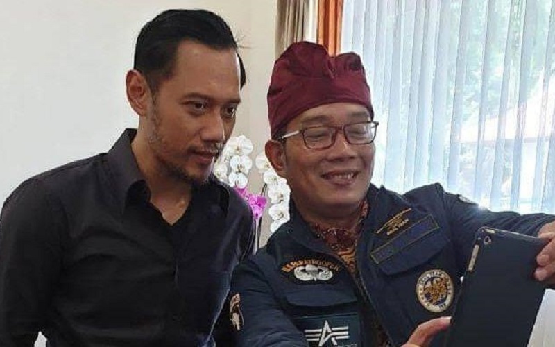  Disebut Jadi Calon Ketum Demokrat, Ridwan Kamil: Jangan Ganggu AHY!