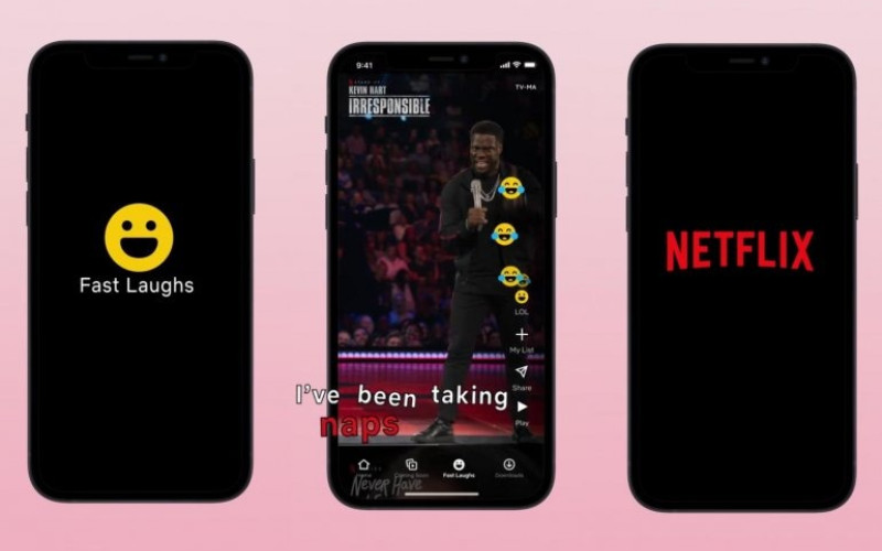  Kenalkan Fast Laughs, Fitur Video Netflix Serupa TikTok