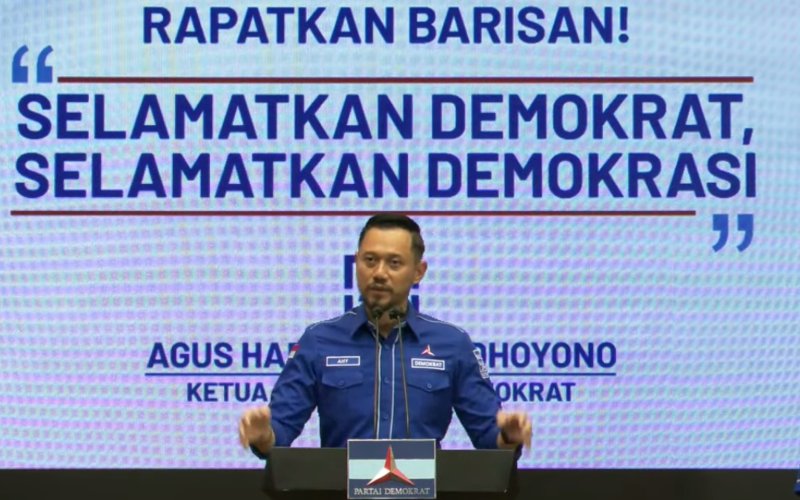  Jadi Ketum Demokrat Versi KLB, AHY: Moeldoko Ingkari Omongan Sendiri