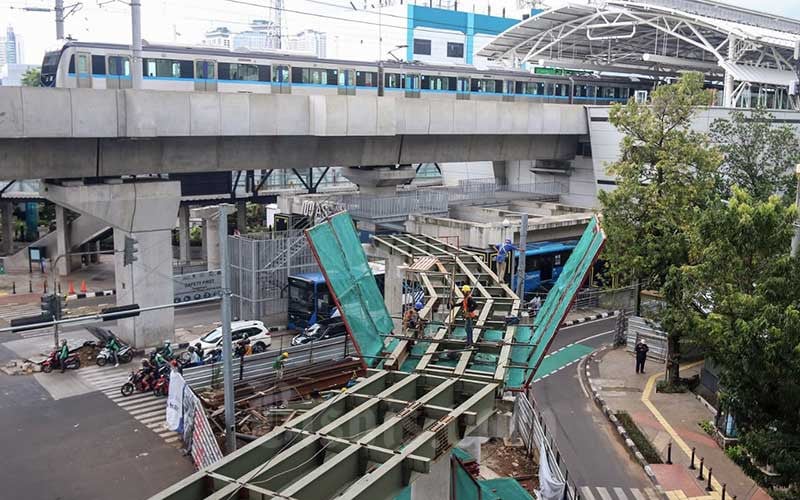  Proyek Pembangunan Skybridge di CSW Ditargetkan Selesai Pada Mei 2021