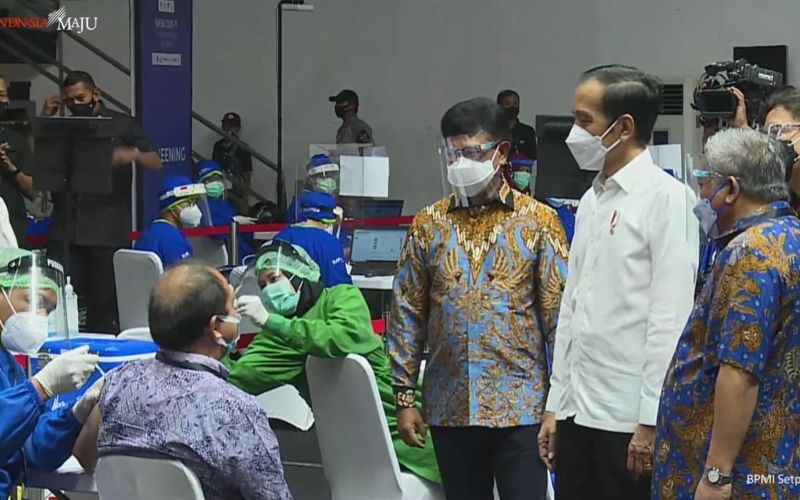  WHO Puji Kepemimpinan Jokowi terkait Vaksinasi Covid-19