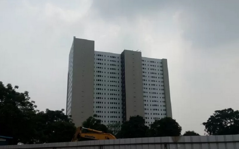 Bangunan hunian DP Rp0 yang berada di Klapa Village, Jakarta./Antararn