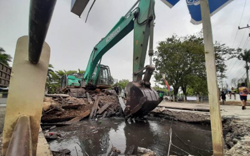  Pemkot Banjarmasin Gerak Cepat, Normalisasi Sungai Pascabanjir