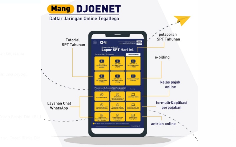  Permudah Wajib Pajak, KPP Tegallega Kenalkan Aplikasi Mang Djoenet