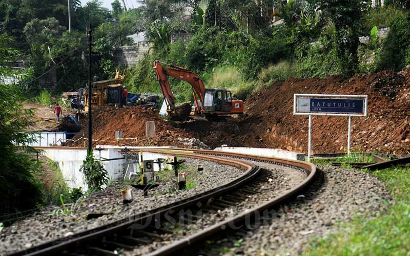  Pembangunan Jalur Ganda Kereta Api Bogor-Sukabumi Ditargetkan Selesai Pada Agustus 2021