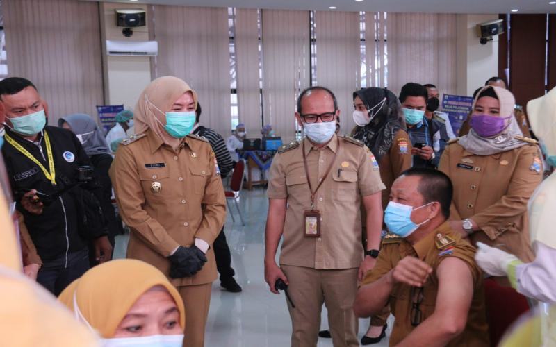  Tekan Penyebaran Covid-19, Kemendag Vaksinasi Seluruh Pegawai