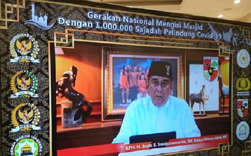  Gerakan 1 Juta Sajadah, MPN Pemuda Pancasila Ambil Bagian