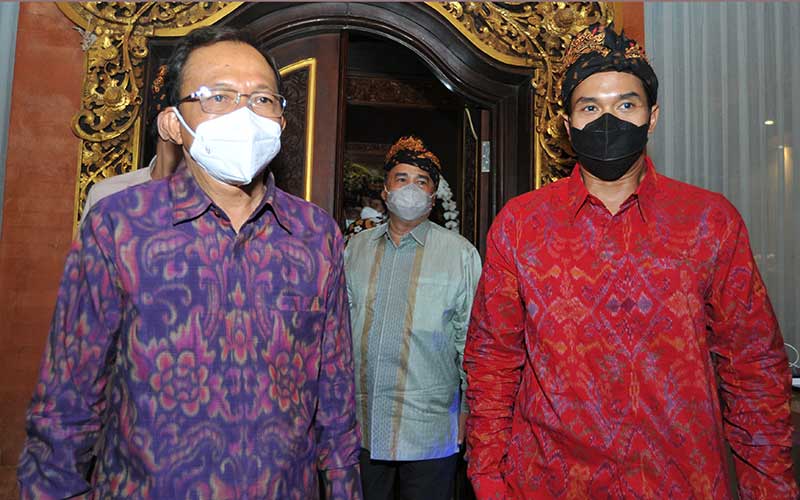  Gubernur Bali Wayan Koster Doakan Anindya Bakrie Jadi Ketua Umum Kadin