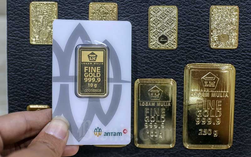  HARGA EMAS MENUKIK  : Emiten Tetap Solid Kejar Target