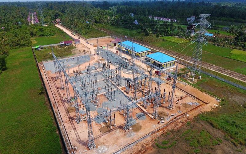  Pembangunan Garduk Induk 150 Kilovolt Cendana Selesai