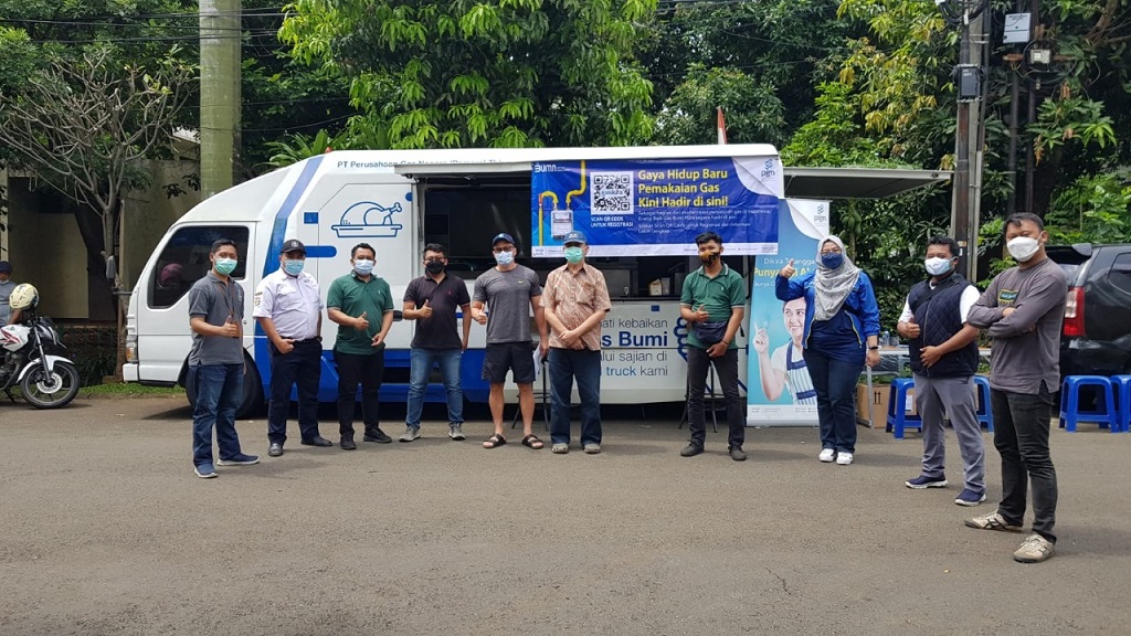  Gulirkan Jargas Mandiri, PGN Andalkan Food Truck PGAS Solution