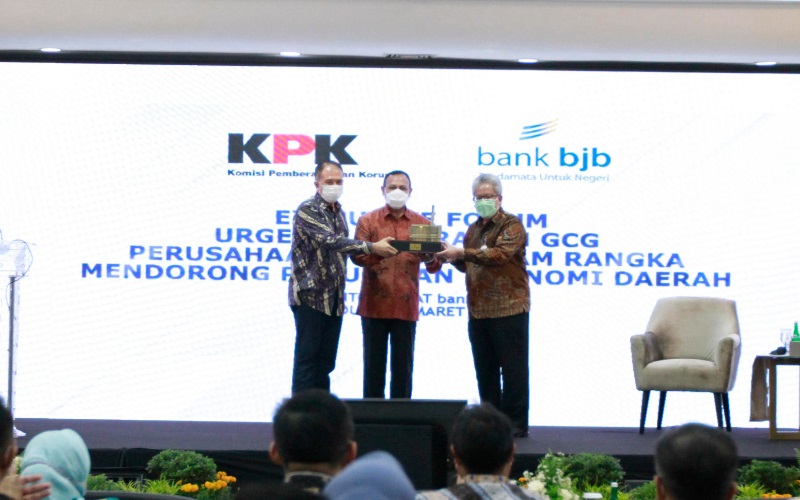  Ketua KPK Berikan Pendidikan Antikorupsi ke Jajaran Eksekutif BJB