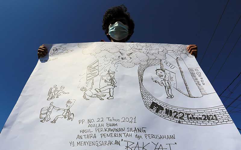  Unjuk Rasa Penolakan Penghapusan Fly Ash dan Bottom Ash Dari Kategori Limbah B3