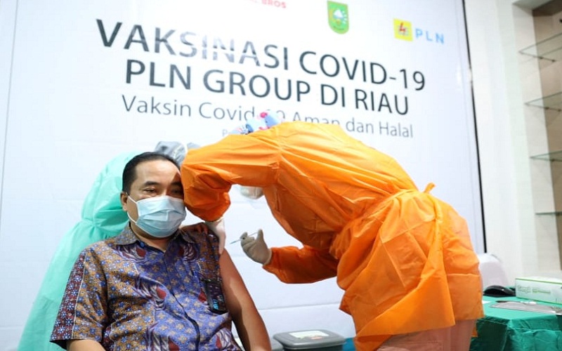  PLN Group Lakukan Vaksinasi di Riau Guna Mendukung Program Herd Immunity Pemerintah