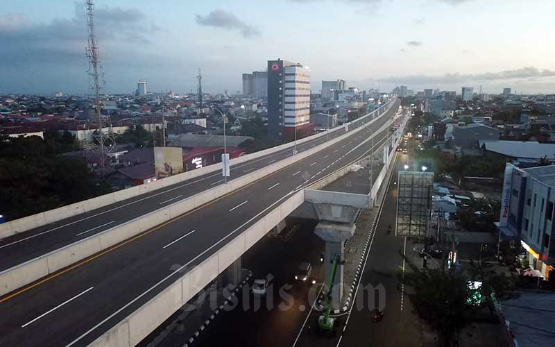  Jalan Layang Tol Pertama di Makassar Resmi Beroperasi