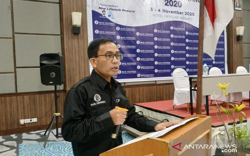 Kepala Kantor Perwakilan Bank Indonesia Provinsi Sulawesi Utara Arbonas Hutabarat/ANTARA - Nancy Lynda Tigauw