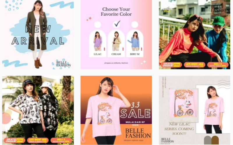  Belle Fashion, Tutup Toko di Tanah Abang Kini Sukses Jualan Online