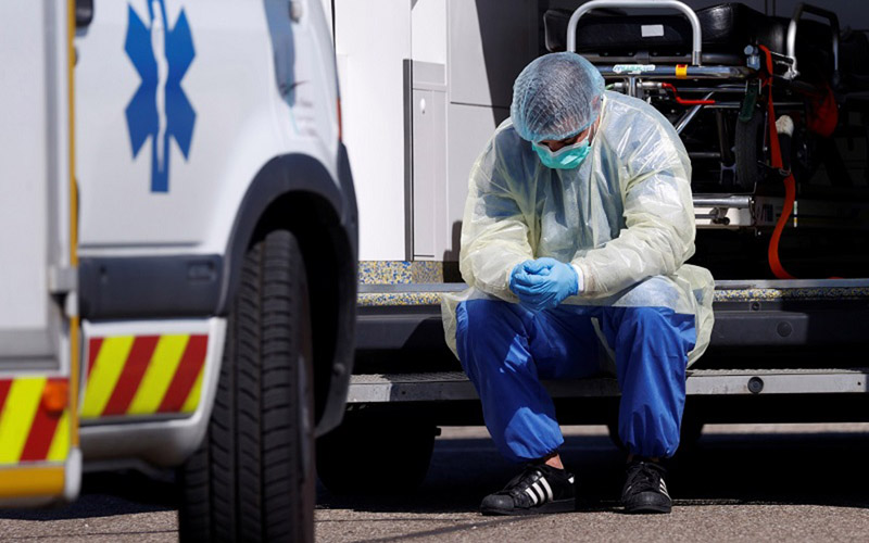  Hadapi Gelombang Ketiga Pandemi, Prancis Terapkan Lockdown Lagi