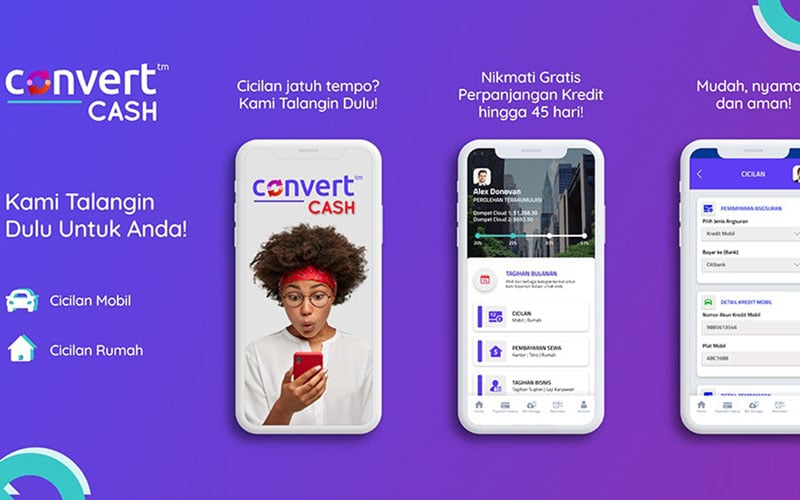  ConvertCash Talangi Cicilan KPR & KKB Tanpa Bunga, Tanpa Pinjaman