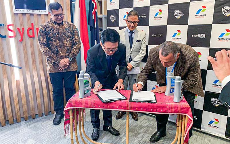  Distributor Oli Pertamina Teken MoU Rp66,64 Miliar, Perkuat Pasar Australia