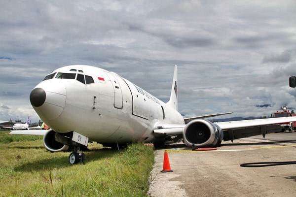  Pesawat Trigana Air Tergelincir, Bandara Halim Perdanakusuma Ditutup