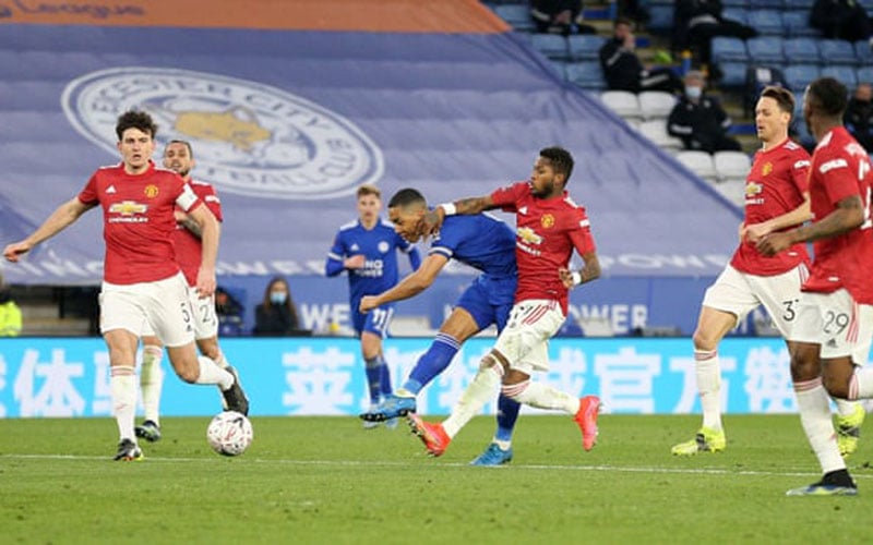  Leicester City Gasak Manchester United, ke Semifinal FA Cup