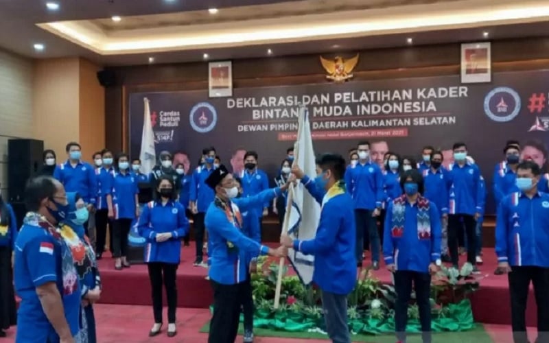  BMI Kalsel Berikrar Dukung Ketum Demokrat AHY