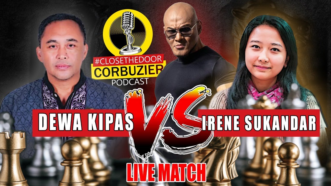  Link Live Streaming Dewa Kipas vs GM Irene Sukandar di Youtube Deddy Corbuzier