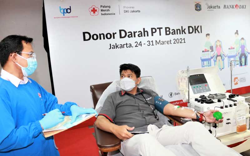  Bank DKI Gelar Donor Darah Plasma Konvalesen