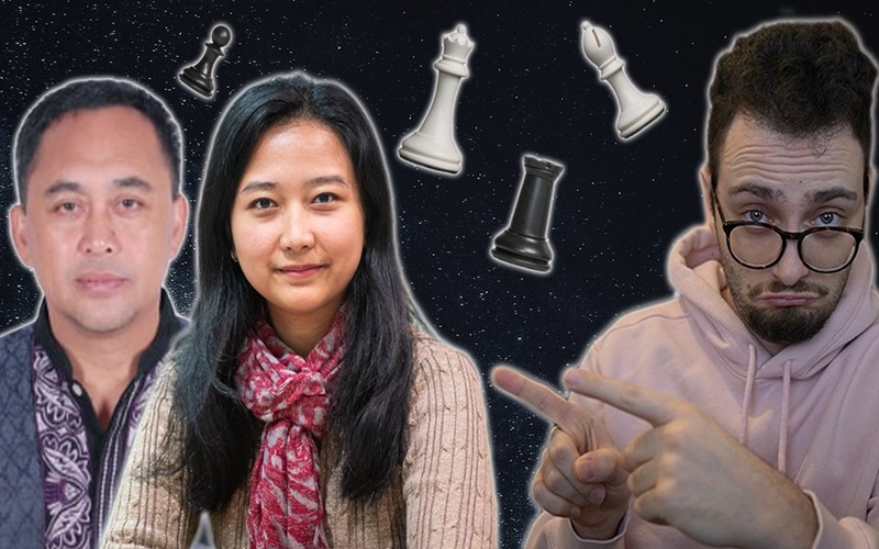 Ini Komentar Gotham Chess Soal Duel Dewa Kipas vs GM Irene 