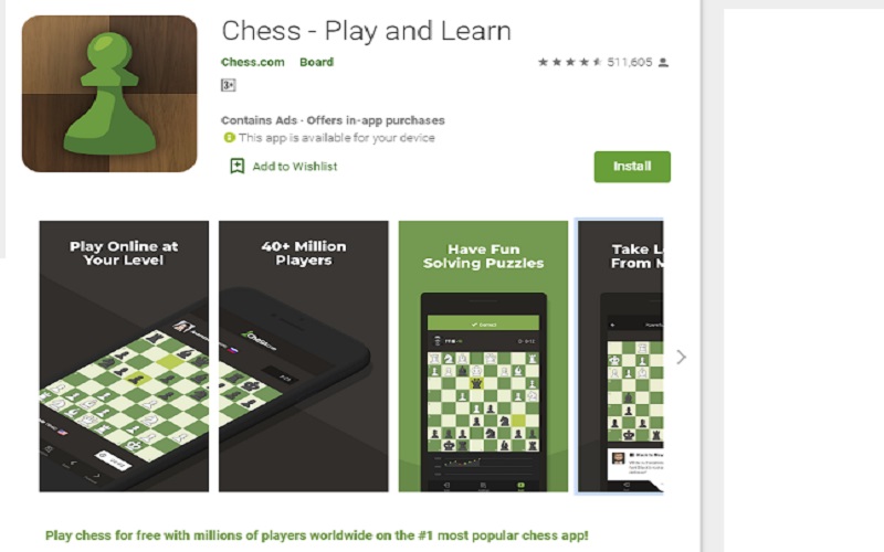  5 Aplikasi Main Catur Terpopuler di Play Store Google