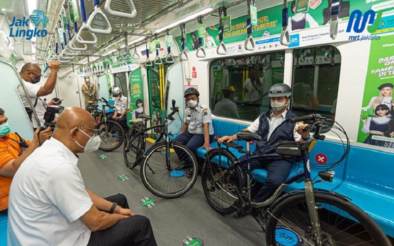 Tiga Stasiun MRT Izinkan Akses Sepeda Non Lipat, Asal...