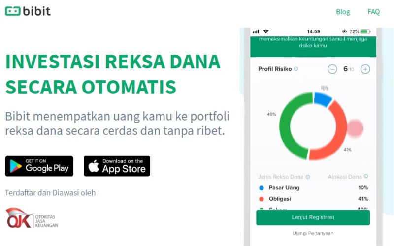  Bibit dan GoPay Luncurkan Fitur Investasi Reksa Dana Anyar