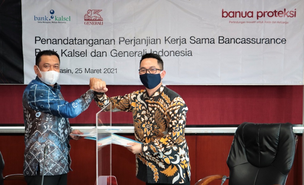  Bank Kalsel Kolaborasi Dengan Generali, Luncurkan Asuransi Jiwa Banua Proteksi 