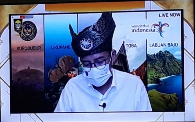  Sandiaga Uno Berkomitmen Kembangkan Pariwisata Riau