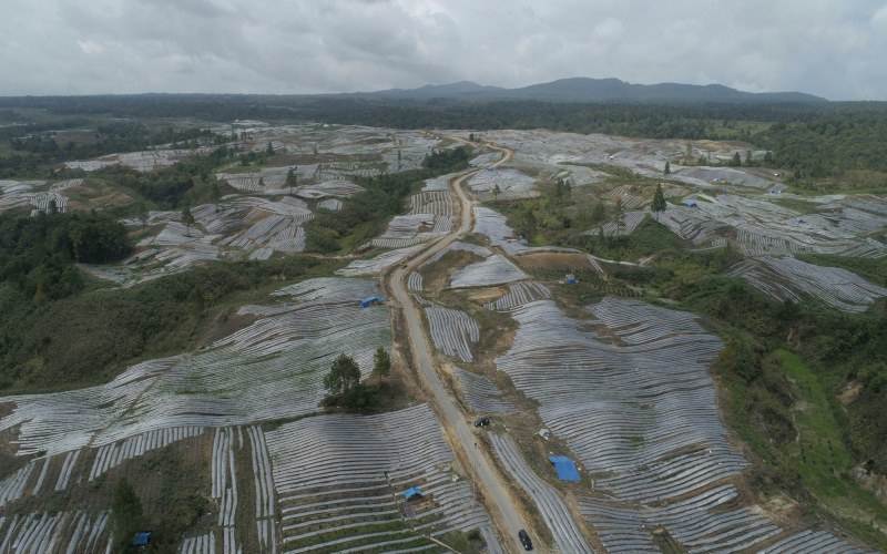  Food Estate Sumut, Akses Jalan Dinilai Masih Curam dan Berbahaya