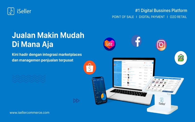  Digitalisasi UMKM, iSeller Tokopedia dan Shopee Luncurkan Integrasi Marketplace