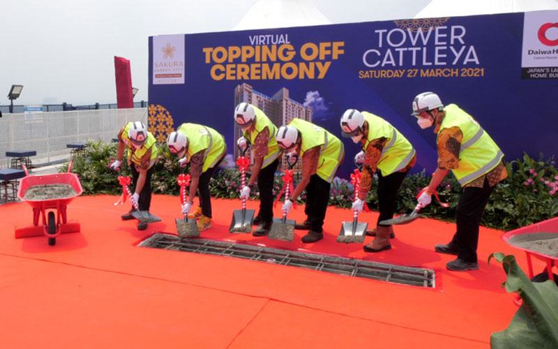  Trivo & Developer Jepang Garap Sakura Garden City, Mulai Topping Off